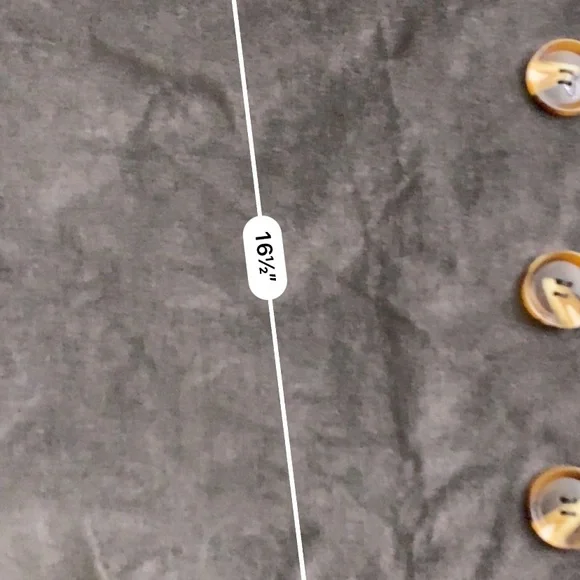 Addie corduroy crossover button down wrap Skirt - Picture 3 of 5